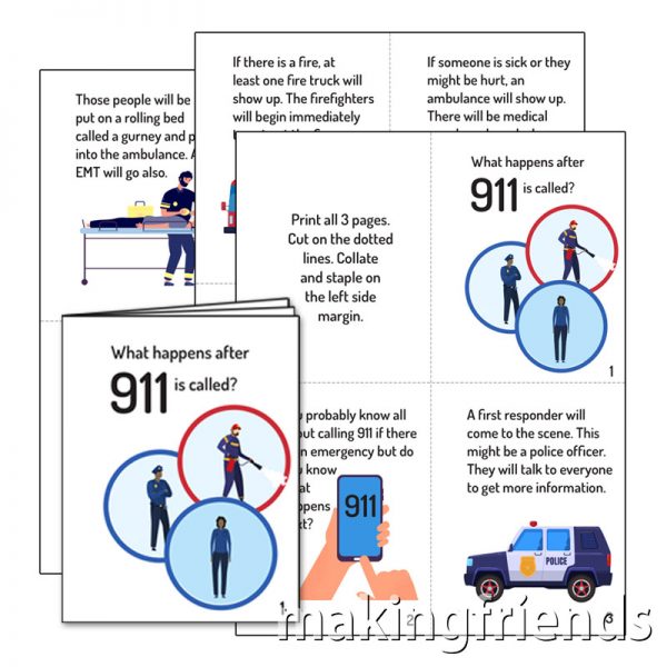 Girl Scout Senior First Aid 911 Booklet