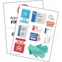 Girl Scout Cut and Paste First Aid Kit