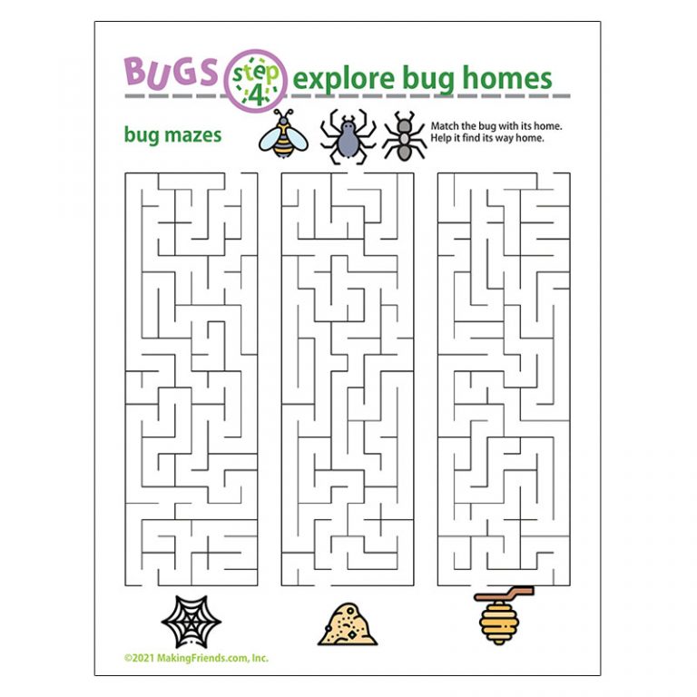 Girl Scout Fun and Games Bug Download for Brownies