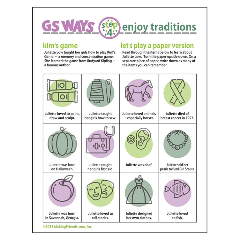 Girl Scout Fun and Games Junior Ways Download for Brownies