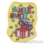 Girl Scout Secret Sister Patch