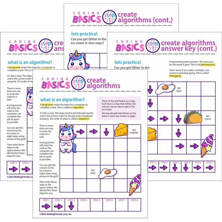 Girl Scout Brownie Coding Basics Step 1