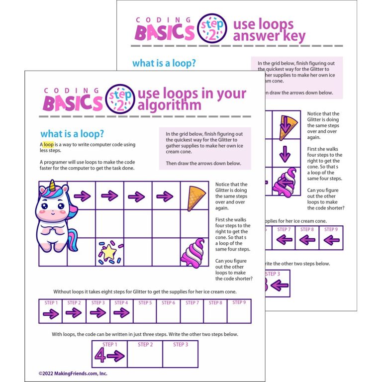 Girl Scout Brownie Coding Basics Step 2