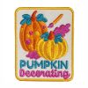 Girl Scout Pumpkin Decorating Patch