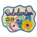 Girl Scout Rededication Patch 22-23