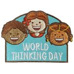Girl Scout World Thinking Day Patch