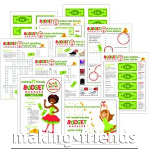 Cadettes earn the Budget Manager badge with Holiday activities. #makingfriends #gsmakingfriends #girlscouts #scouts #girlscoutleader #cadettebadges #girlscoutcadette via @gsleader411
