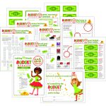 Girl Scout Cadette Budget Manager Holiday Edition