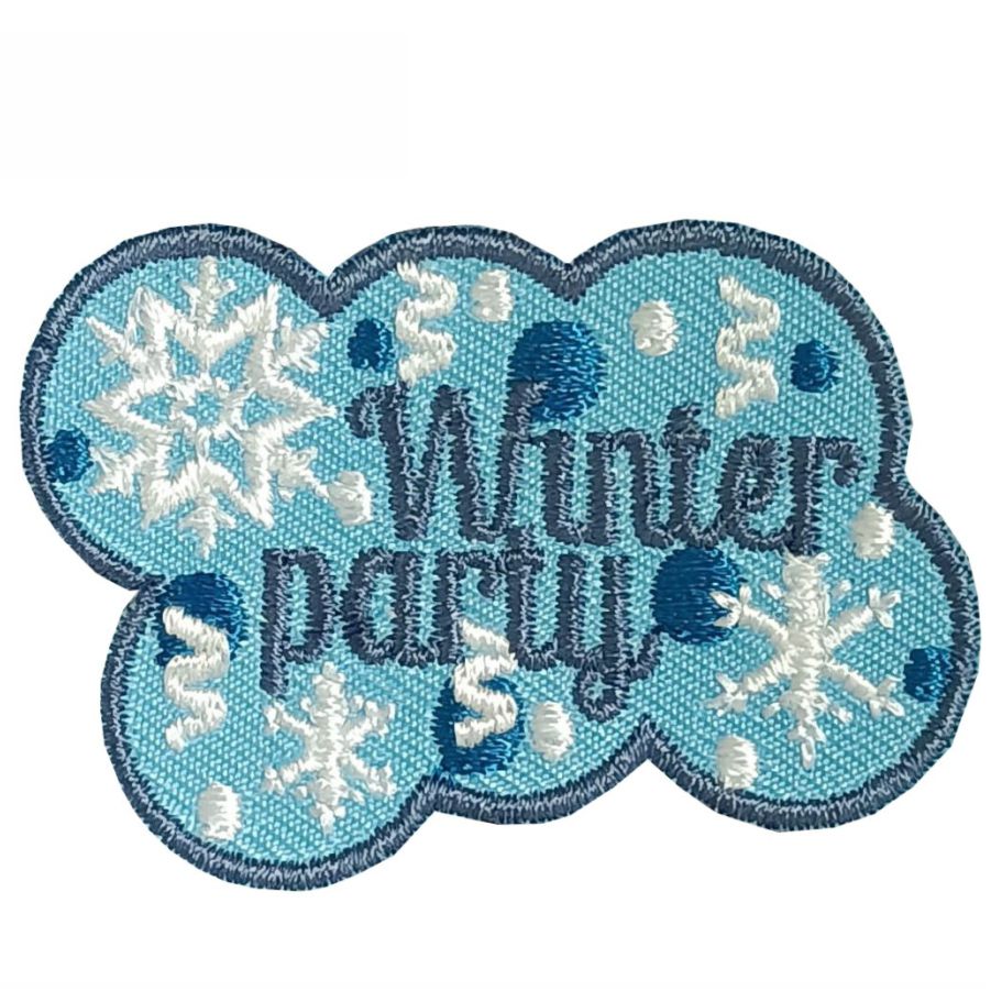 Girl Scout Winter Party Patch