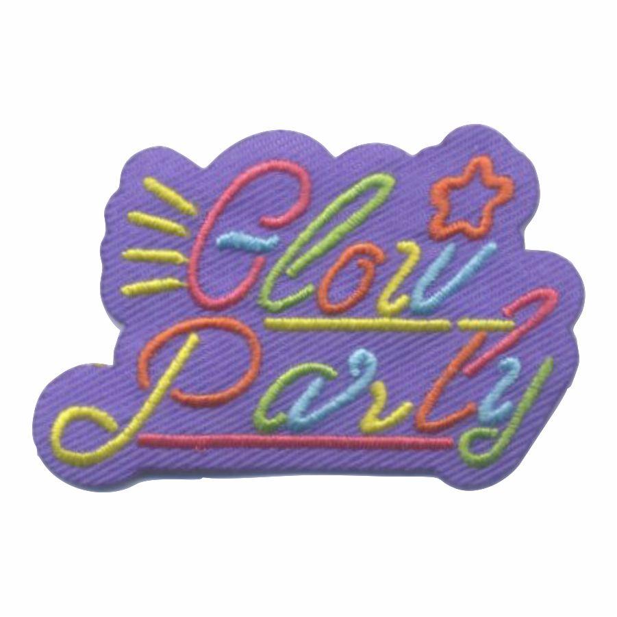 Girl Scout Glow Party Fun Patch