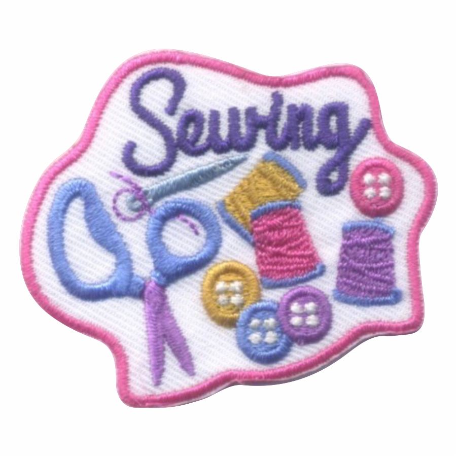 Girl Scout Sewing Fun Patch