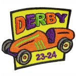 Girl Scout Pinewood Derby Patch