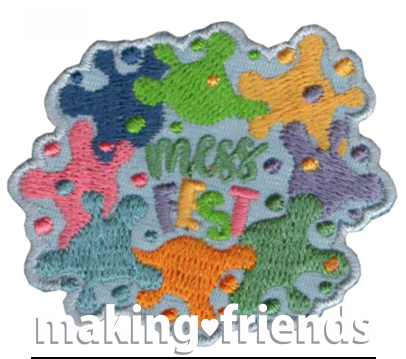 Girl Scout Mess Fest Patch