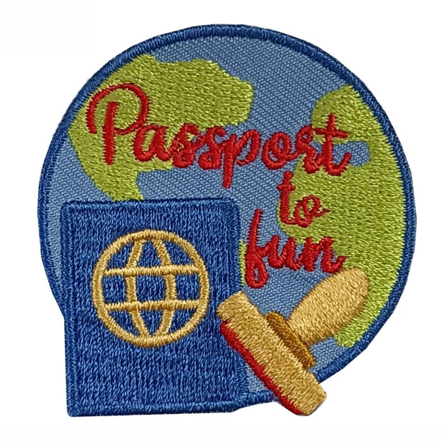 Girl Scout Passport to Fun Patch