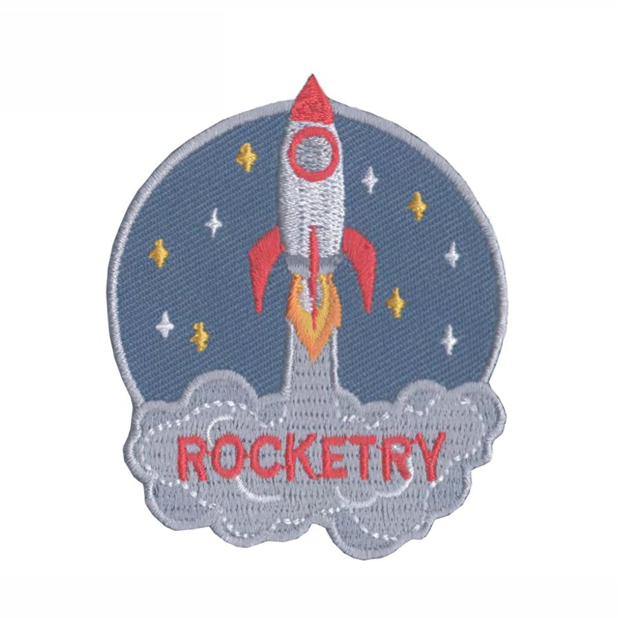 Girl Scout Rocketry Patch