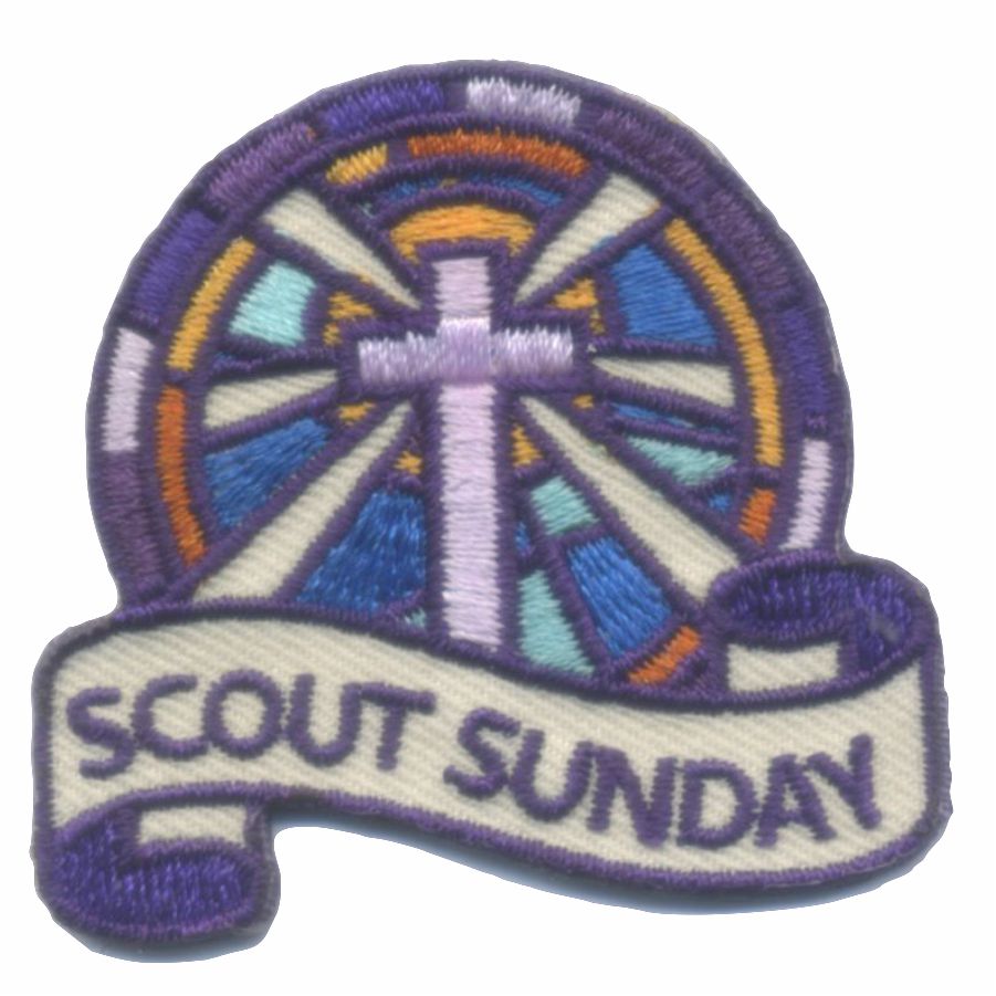 Girl Scout Scout Sunday Patch