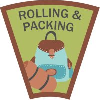 Scout Rolling & Packing-Camping-Patch