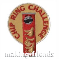 Girl Scout Chip Ring Challenge Patch