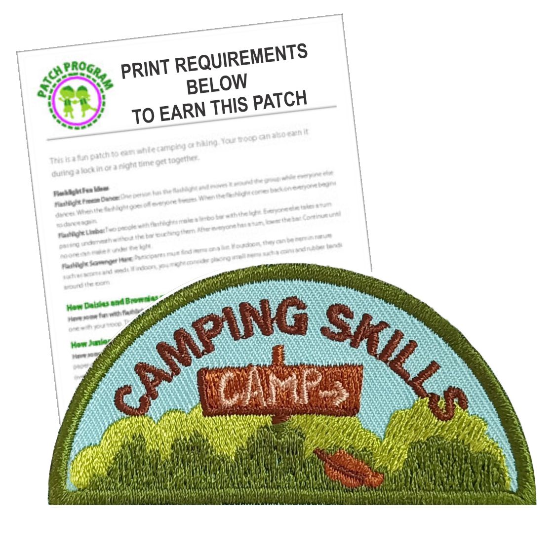 Scout Camping Skills Patch Program