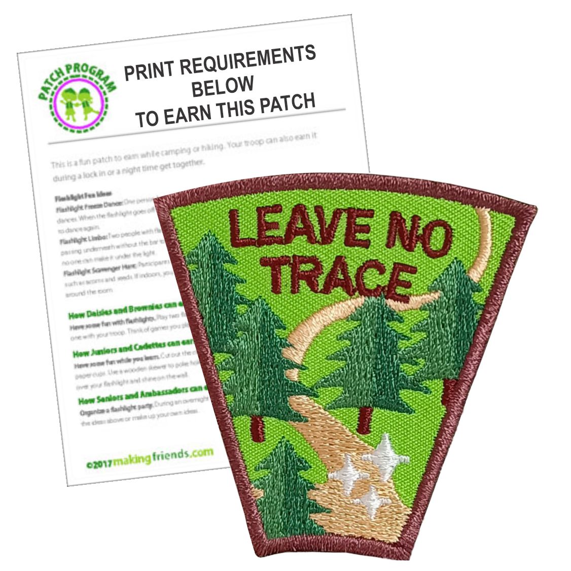 Scout Leave No Trace Patch Program