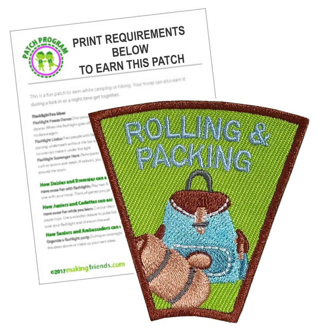 Scout Rolling&Packing Patch Program