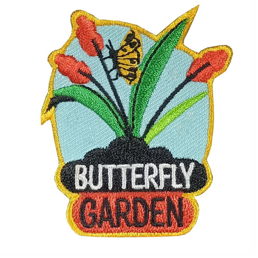 Girl Scout Butterly Garden Patch