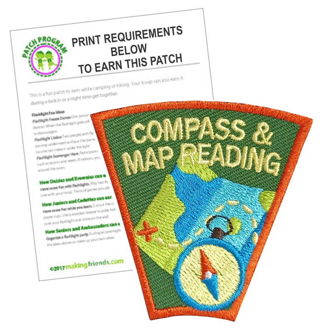 Scout Compass & Map Patch Program