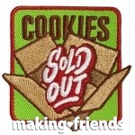 Girl Scout Cookies Sold Out Patch
