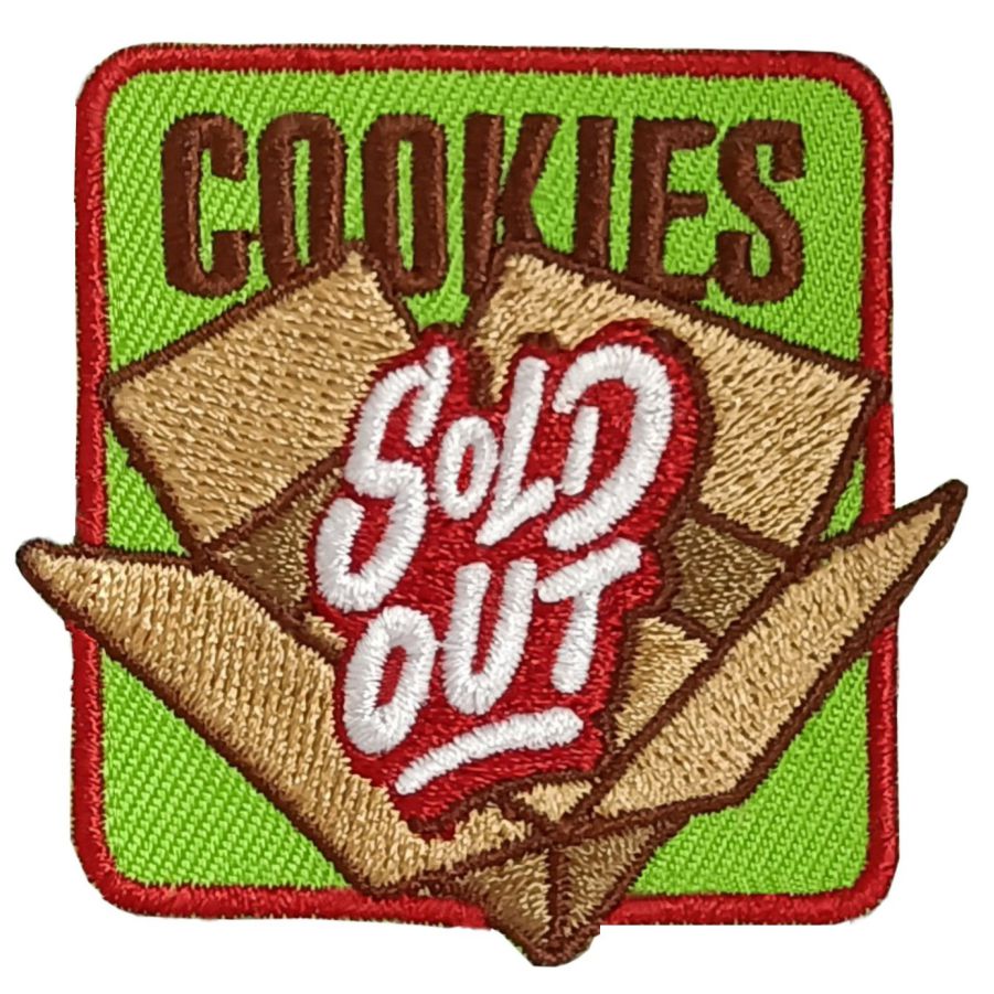 Girl Scout Cookies Sold Out Patch