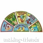 Scout Hiking Skills Patch Program Group