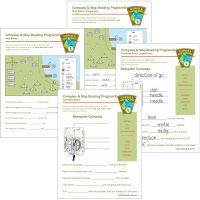 Scout Compass & Map Reading Worksheets