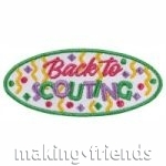 Girl Scout Back to Scouting Fun Patch
