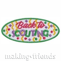 Girl Scout Back to Scouting Fun Patch