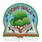 Girl Scout Story Walk Fun Patch