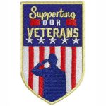 Girl Scout Supporting Our Veterans Fun Patch