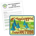 Girl Scout Unplugged & Outside Patch Program