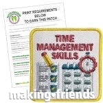 Girl Scout Adulting Patch Program® - Time Management Skills