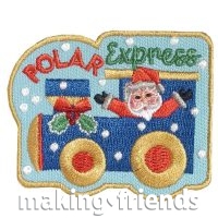 Girl Scout Polar Express Fun Patch