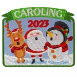 Girl Scout Caroling 2023 Fun Patch