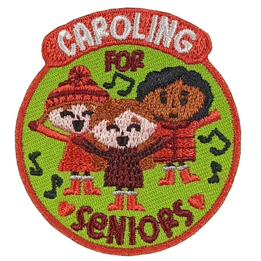 Girl Scout Caroling for Seniors Fun Patch
