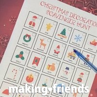 Girl Scout Christmas Scavenger Hunt