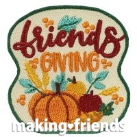 Girl Scout Friendsgiving fun patch