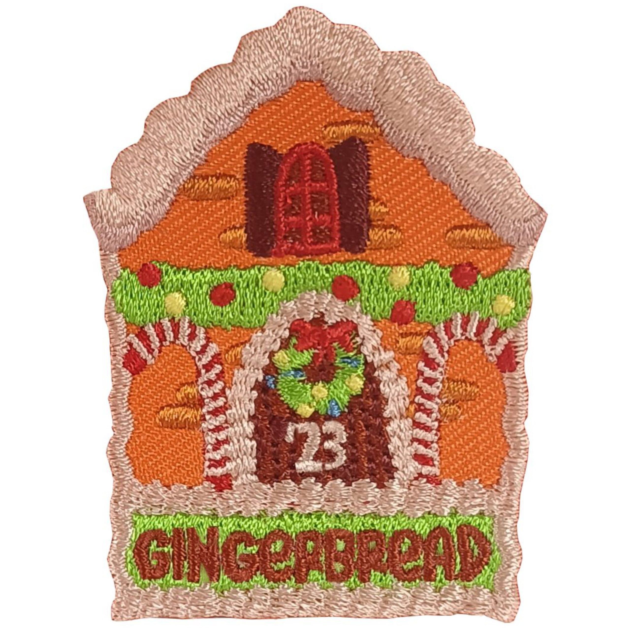 Girl Scout Gingerbread fun patch