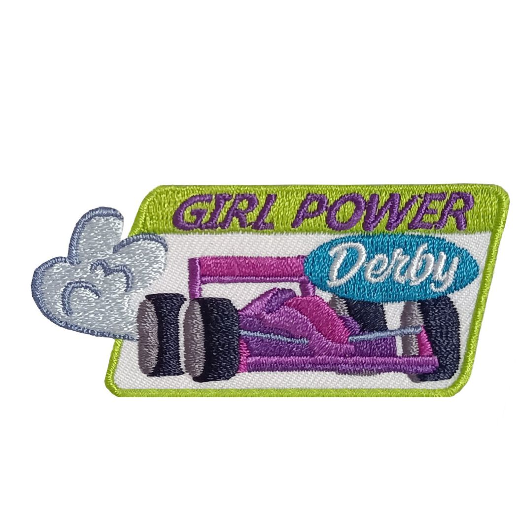 Girl Scout Fun Patch Girl Power Derby