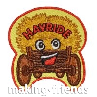 Girl Scout Hayride Fun Patch