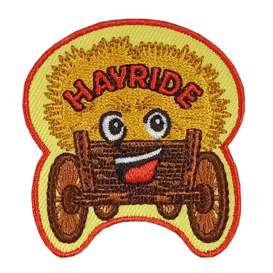 Girl Scout Hayride Fun Patch