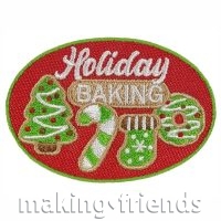 Girl Scout Holiday Baking Fun Patch