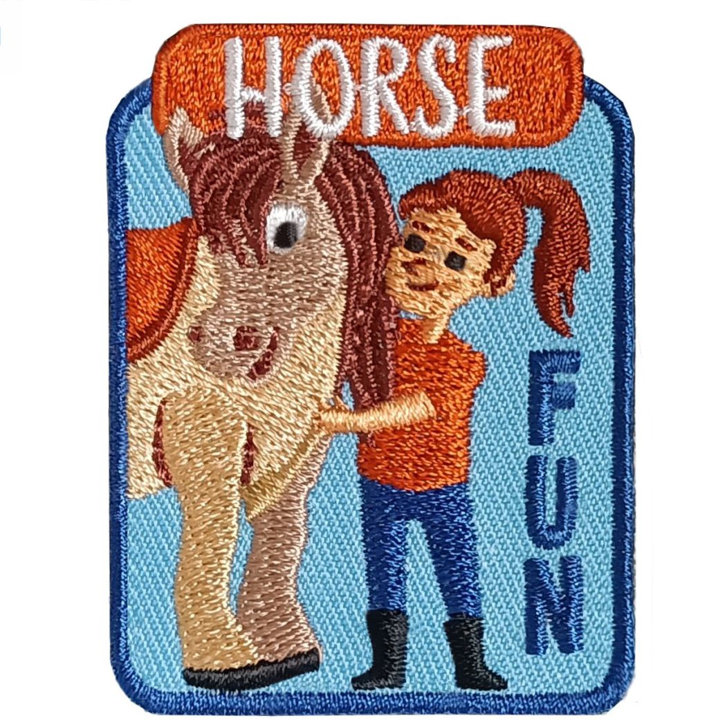 Girl Scout Horse Fun Patch