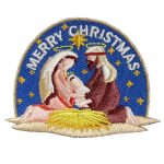 Girl Scout Merry Christmas Fun Patch