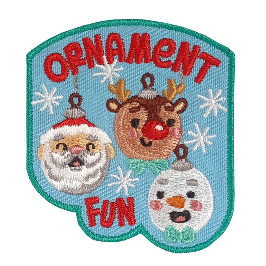Girl Scout Ornament Fun Patch